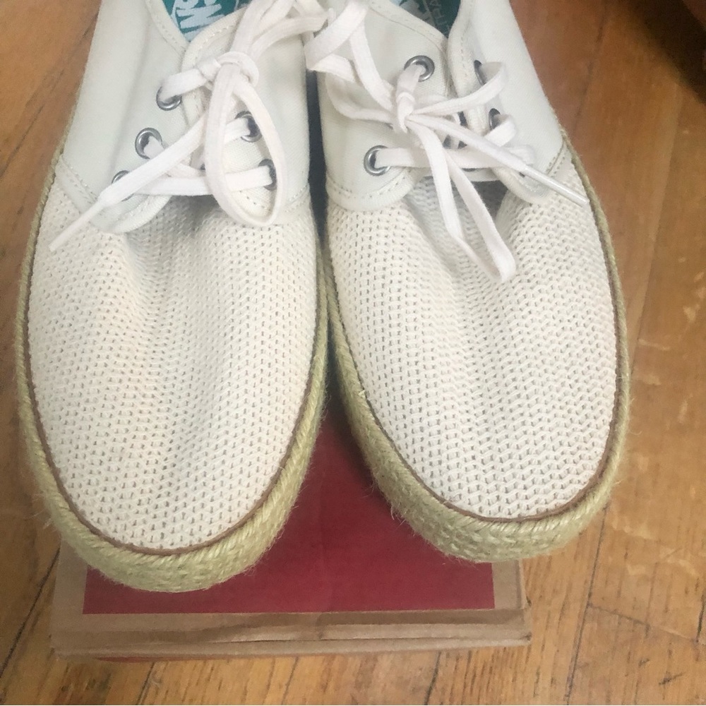Vans Tazie ESP Mesh Marshmallow Sz 8 - Picture 6 of 11